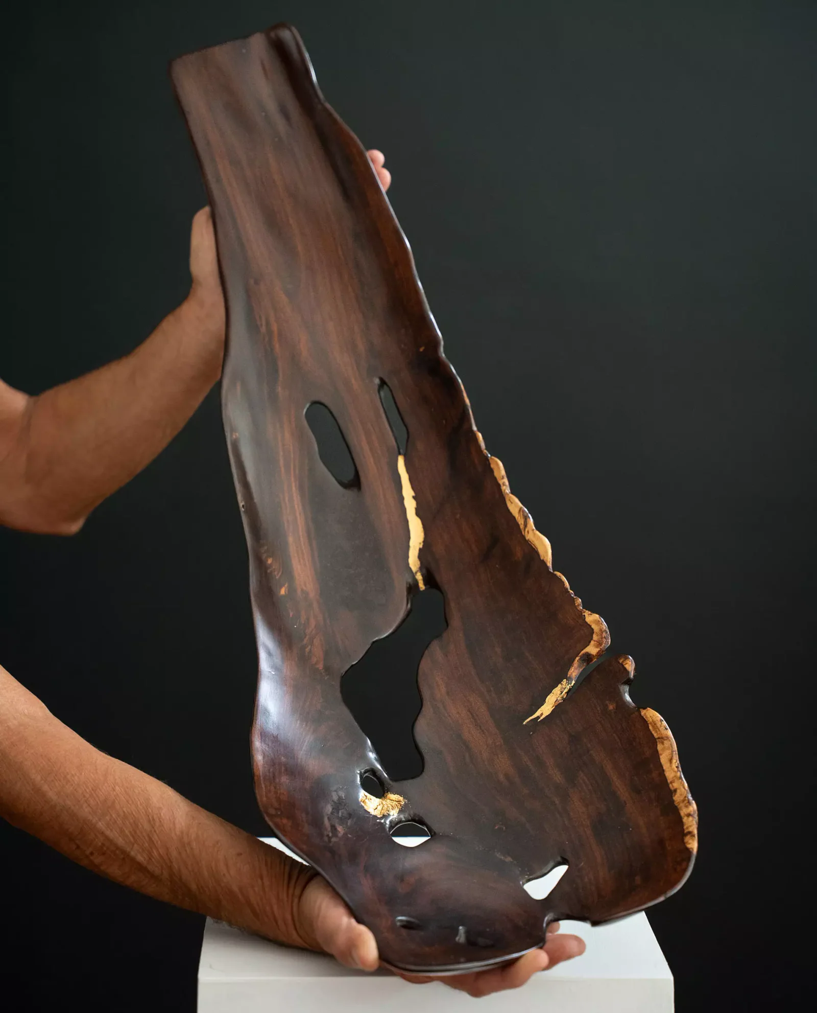 Arizona Desert Wood Platter, view 2.